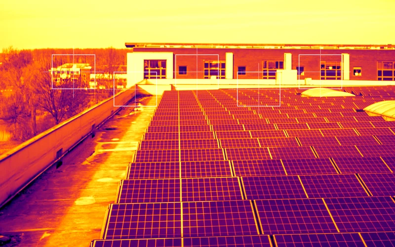 Illustrative thermal inspection example